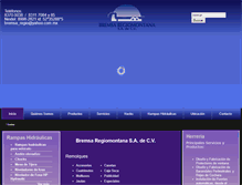 Tablet Screenshot of bremsaregiomontana.com